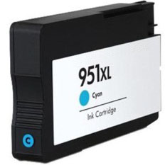 HP Original 951XL Cyan High Capacity Ink Cartridge (CN046AE)